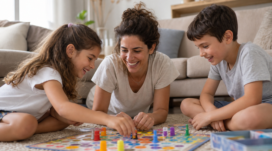 משחקי קופסה לפי גיל: איך בוחרים מתנה שבאמת משחקים בה